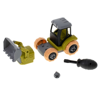 Farma traktor z przyczepą ciągnik do skręcania konie śrubokręt
