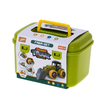 Farma traktor z przyczepą ciągnik do skręcania zwierzęta śrubokręt