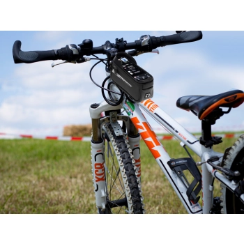 Torba rowerowa sakwa wodoodporna uchwyt na telefon