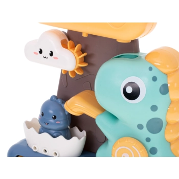 Zabawka do kąpieli prysznic z kołowrotkiem dinozaur