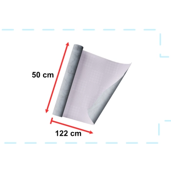 Folia rolka samoprzylepna okleina tapeta szary marmur 1,22x50m