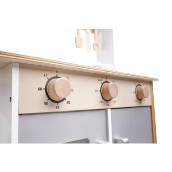Kuchnia dla dzieci drewniana MDF LULILO KUKETO akcesoria 85cm