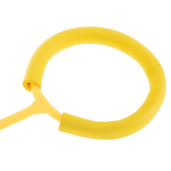 Hula hop na nogę skakanka skipper piłka świecąca migająca LED żółta