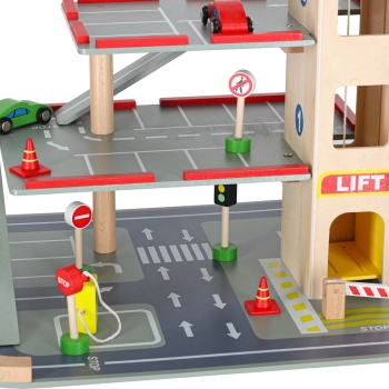 Parking drewniany garaż LULILO BENINO piętrowy