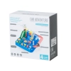 Tor przeszkód interaktywny samochodowy wyścigi parking 4 pojazdy auto autobus radiowóz wóz strażacki helikopter 24x24cm XL