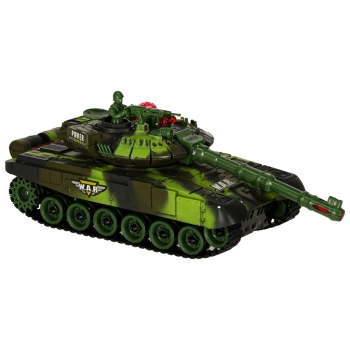 Czołg zdalnie sterowany na pilota RC War Tank 9993 2.4 GHz kamuflaż leśny