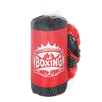 Worek bokserski i rękawice zestaw do boksowania