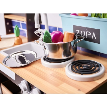 Kuchnia dla dzieci drewniana MDF z akcesoriami LOFT XXL 96cm