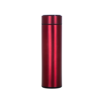 Kubek termiczny termos smart LED 500ml bordowy