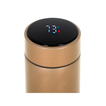 Kubek termiczny termos smart LED 500ml złoty