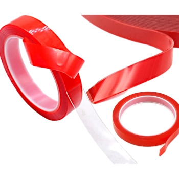 Taśma dwustronna samoprzylepna akrylowa montażowa transparentna mocna 10mm x 3m