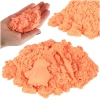 Piasek dla dzieci 1kg w woreczku pomarańczowy