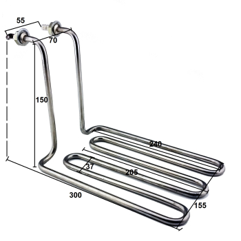 Grzałka do frytownic 10l Royal Catering 3200W 230V