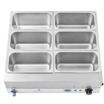 Bemar podgrzewacz wodny na podstawie stalowej 6 x GN 1/3 2000W 230V