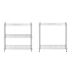 Regał magazynowy druciany ażurowy kolor szary 180x90x35cm do 250kg