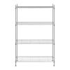 Regał magazynowy druciany ażurowy chromowany 137x90x35cm do 120kg