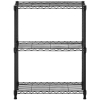 Regał magazynowy druciany ażurowy 3 półki 60 x 35 x 77 cm do 120 kg