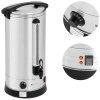 Warnik podgrzewacz do wody grzańca podwójne ścianki stalowy 23.5L 2500 W