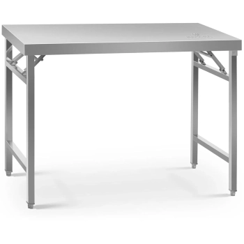 Stół ze stali nierdzewnej laboratoryjny składany 120 x 70 cm