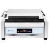 Grill kontaktowy ryflowany sterowany elektronicznie 34 x 23 cm 2200 W