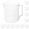 Zlewka laboratoryjna plastikowa z podziałką 500 ml - 10 szt.