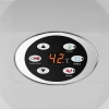 Jacuzzi ogrodowe dmuchane z masażem 6 osobowe 42C 900 l czarne