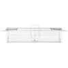 Żywołapka pułapka łapka na szczury kuny zatrzaskowa dwustronna 1020x200x270 mm ZESTAW