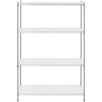 Regał warsztatowy druciany 4 półki + 4 maty do 1 t 1000 kg 120x60x180 cm