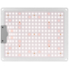 Lampa do uprawy wzrostu roślin pełne spektrum 30 x 24 cm 234 LED 110 W srebrna