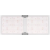 Lampa do uprawy wzrostu roślin pełne spektrum 60 x 24 cm 468 LED 220 W srebrna