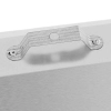 Lampa do wzrostu uprawy roślin pełne spektrum 25 x 12 cm 136 LED 50 W srebrna