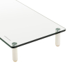 Podstawka półka pod monitor ekran 13-32'' szklana maks. 20 kg 100x26x8.3 cm