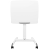 Stolik stojak pod laptopa odchylany regulowany na kółkach 60 x 52 cm 825 - 1185 mm