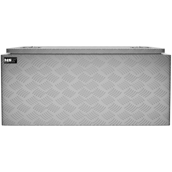 Skrzynia narzędziowa transportowa aluminiowa zamykana na klucz 119 l 91 x 45 x 44.5 cm