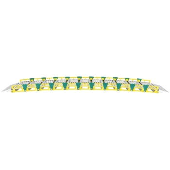Rampa podjazdowa przenośna składana do 500 kg 1965 x 914 mm