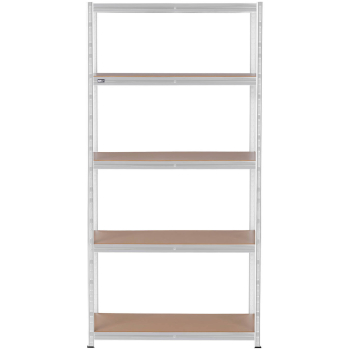 Regał magazynowy metalowy 5 półek 750 kg 100 x 50 x 197 cm szary