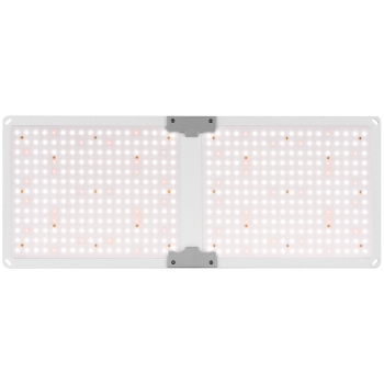 Lampa do uprawy wzrostu roślin pełne spektrum 60 x 24 cm 468 LED 220 W srebrna