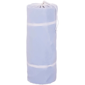 Mata materac ścieżka gimnastyczna akrobatyczna nadmuchiwana 500 x 100 x 20 cm niebiesko-biała