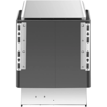 Piec do sauny elektryczny 9-13 m3 do 110C 400 V 9 kW czarno-srebrny
