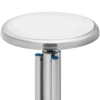Taboret stołek laboratoryjny warsztatowy ze stali nierdzewnej 45-60 cm do 100 kg