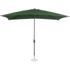Parasol ogrodowy prostokątny z korbką 200 x 300 cm zielony