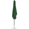 Parasol ogrodowy prostokątny z korbką 200 x 300 cm zielony
