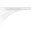 Wylewka wodospadowa z oświetleniem LED 33 cm wypływ wody 303 mm