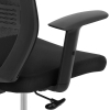 Krzesło fotel biurowy ergonomiczny z oparciem siatkowym zagłówkiem i wieszakiem wys. 40-50 cm