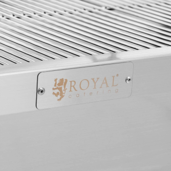 Grill węglowy z rożnem obrotowym elektrycznym do pieczenia prosiaka z osłoną 13 W 40 kg 137 cm