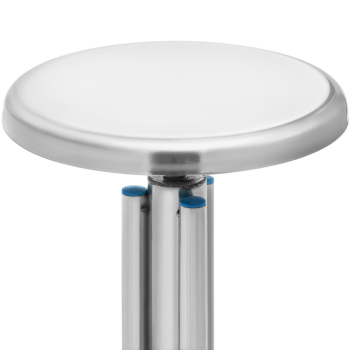 Taboret stołek laboratoryjny warsztatowy ze stali nierdzewnej 45-60 cm do 100 kg