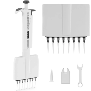 Pipeta laboratoryjna 8 kanałowa ręczna 0.0005-0.01 ml