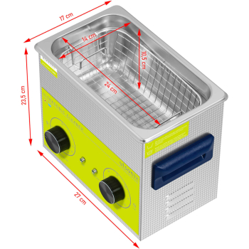 Myjka wanna ultradźwiękowa oczyszczacz 3.2 l 120 W