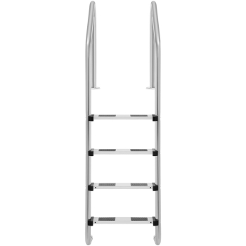 Drabinka do basenu ze stali nierdzewnej 4 stopnie 1820 mm