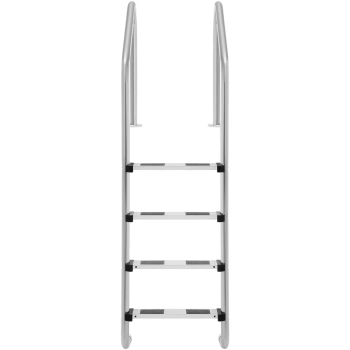 Drabinka do basenu ze stali nierdzewnej 4 stopnie 1820 mm